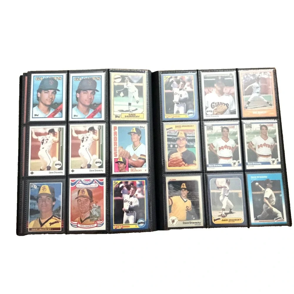 Nolan Ryan Baseball Card Lot Canseco McGwire Binder 80s 90s 360 Cards